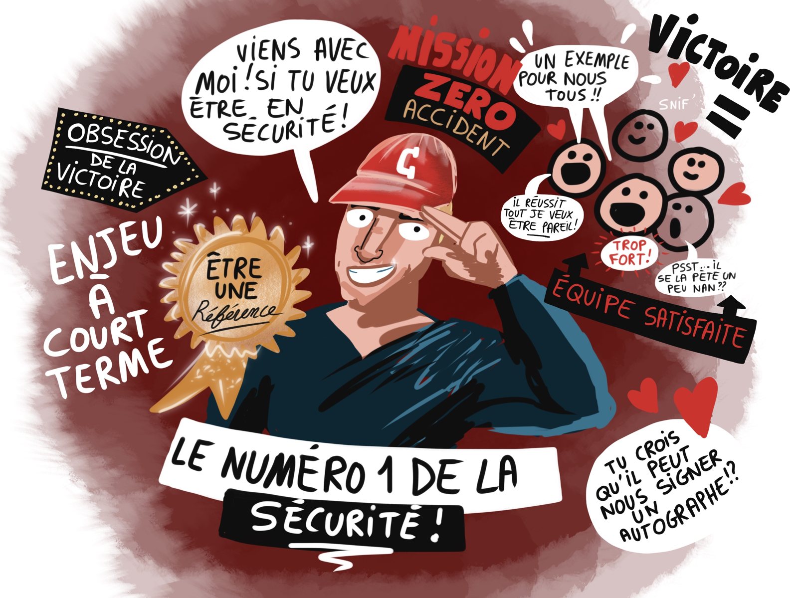 Illustration numérique Safran : Le numéro 1 de la sécurité